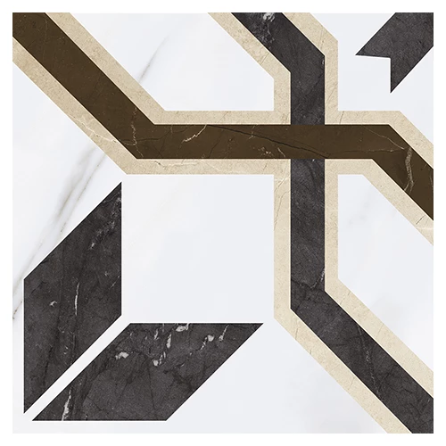 Декор Grasaro Monumento G-370/G/d01белый 40x40