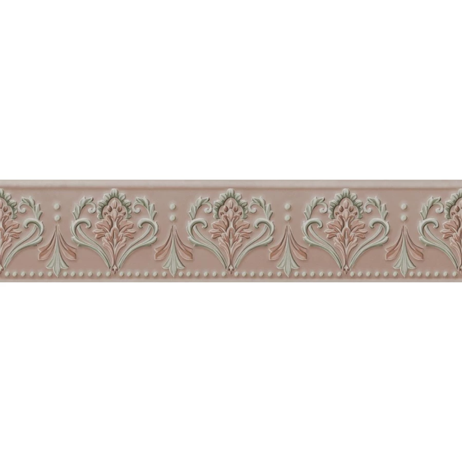 Бордюр Kerama Marazzi Фару матовый розовый VT/B292/12000R 25х5,5 см