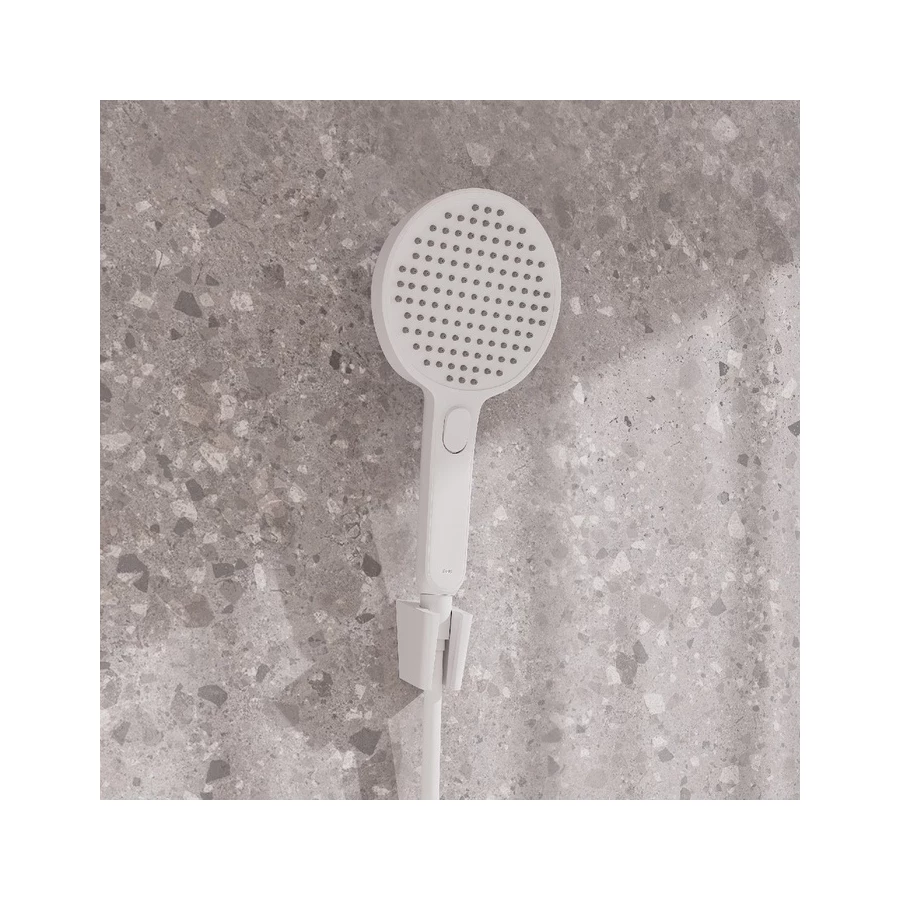 Лейка для душа Iddis Esper круглая белая матовая ESP3FWRi18