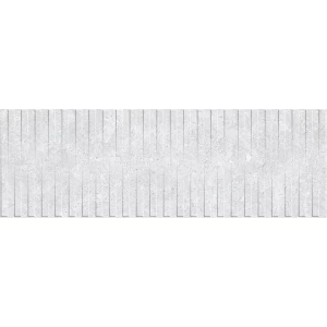 Плитка Saloni Markthal Metric Light матовая белая 90x30 см