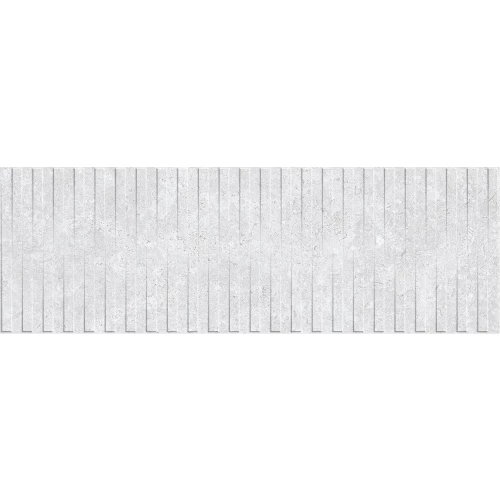 Плитка Saloni Markthal Metric Light матовая белая 90x30 см