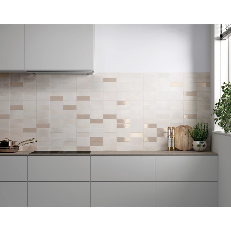 Керамогранит Equipe Miyako Morchella gloss глянцевый серый 32324 15x5 см