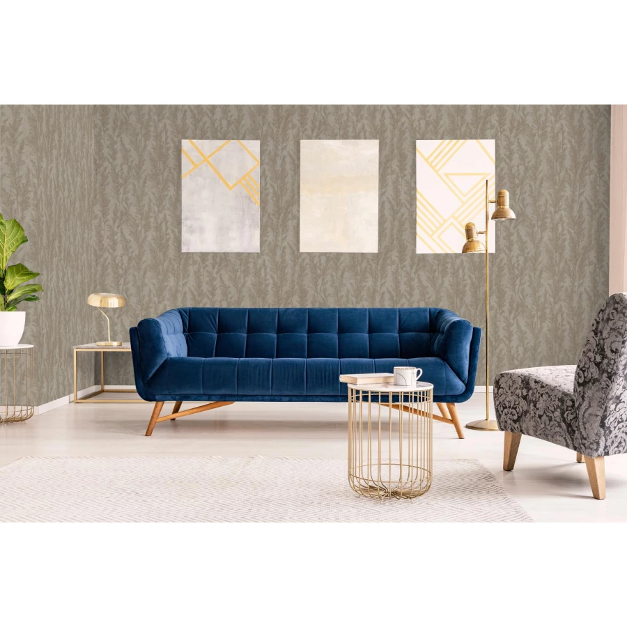 Обои флизелиновые Marburg Natural Opulence коричневые 33211 0,7х10,05 м