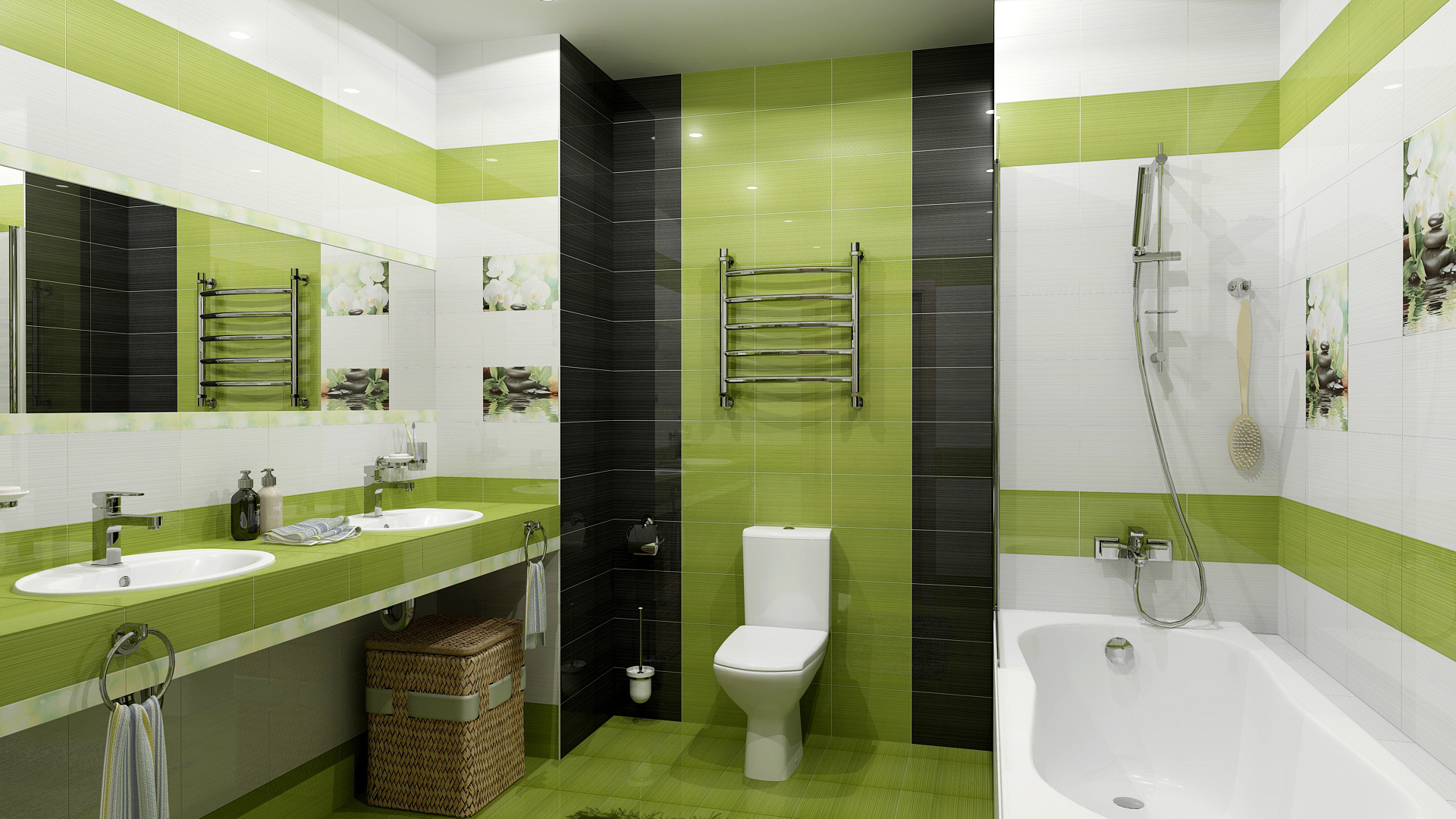 варианты плиток для ванной комнаты фото дизайн