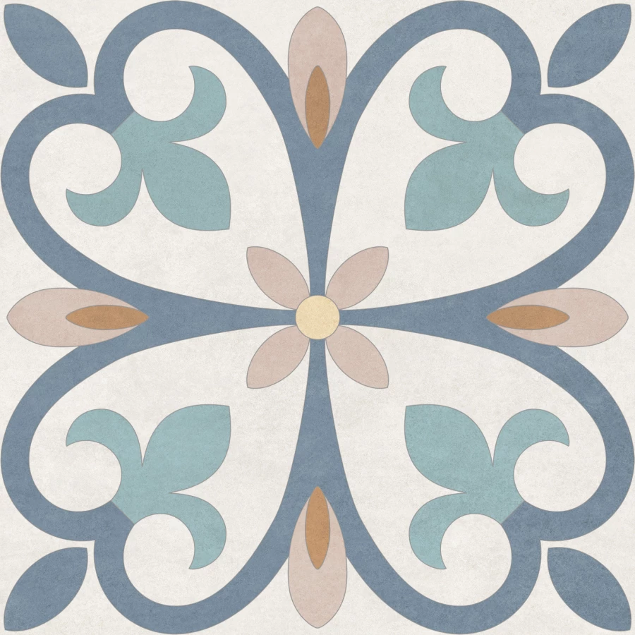 Керамогранит New Trend Design Art Mix 4 матовый многоцветный GP2020DMX55 20х20 см