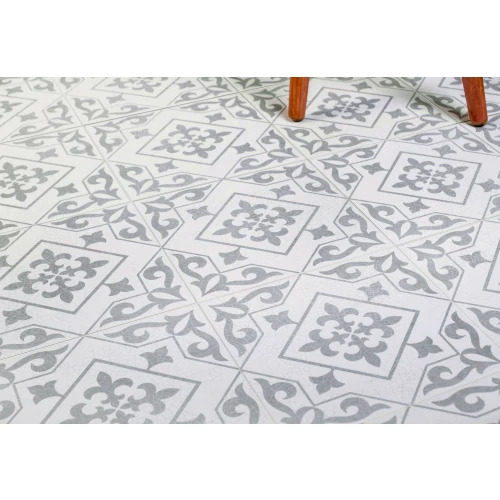 Плитка напольная Dvomo Timeless pre-cut Temple silver 1.22 м2, 45x45 см