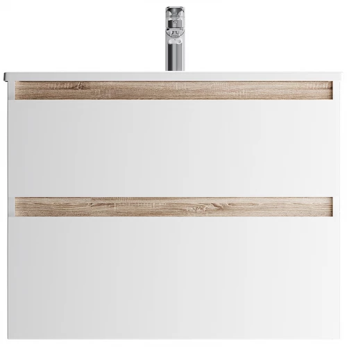 База под раковину Am Pm X-Joy подвесная 2 ящика белый глянец M85AFHX0802WG 80 см