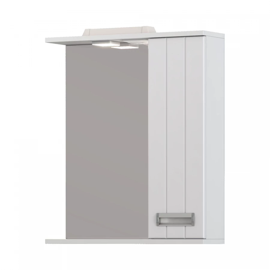 Зеркало шкаф Vigo Diana 700 навесной правый со спотом z.DIA.70.R.El 70x70 см