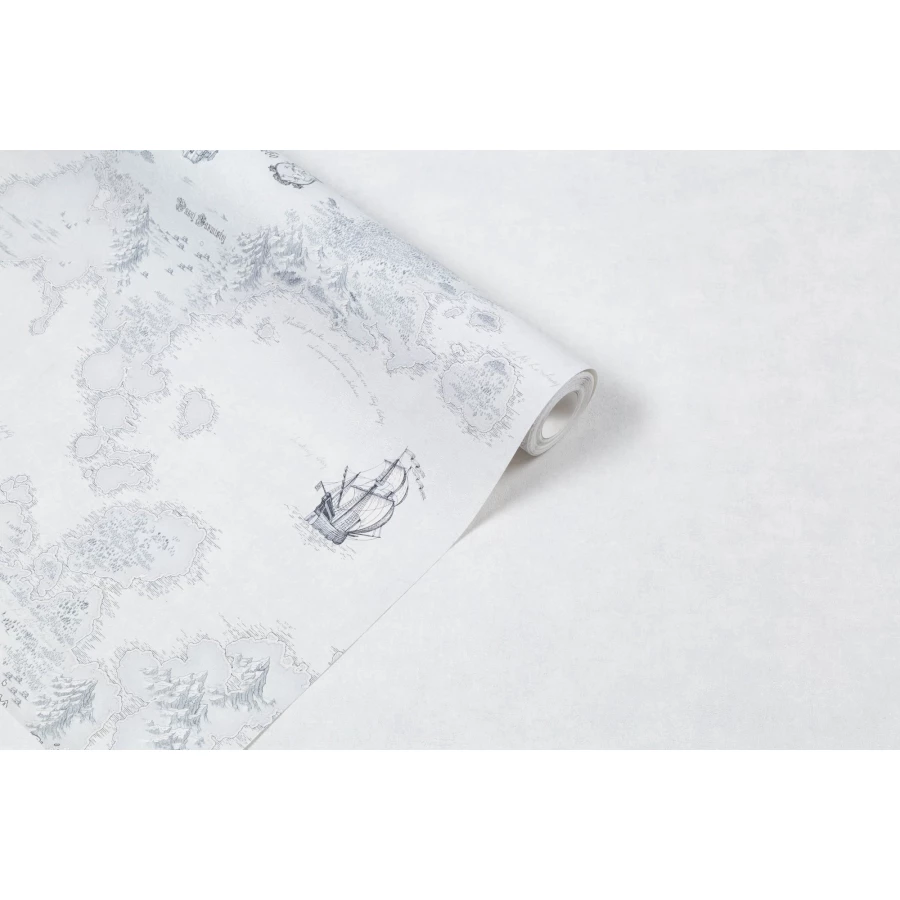 Обои флизелиновые Palitra Home Esperanto HomeColor серые HC72316-14 1,06х10,05 м