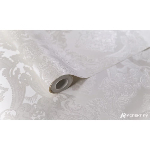 Обои флизелиновые Аспект Амина белые 70622-11 1,06х10,05 м