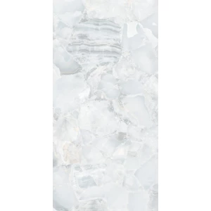 Керамогранит Seratonia Glossy Aqua Stone Light светло-голубой 120х60 см