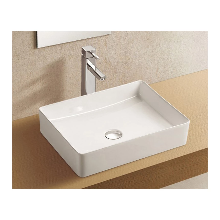 Раковина Azario накладная белый AZ-2178-S 47х38х11 см