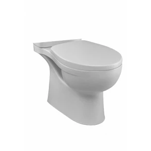 Чаша для унитаза-компакта Jacob Delafon Patio Rimless с горизонтальным выпуском белая UJV102-00