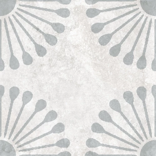 Керамогранит Motto Ceramic Palmas White Decor 2 матовый белый N100126 20x20 см