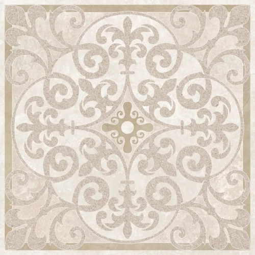 Керамогранит Global Tile Glamelia грес глазурованный светло-бежевый 41,8*41,8 см