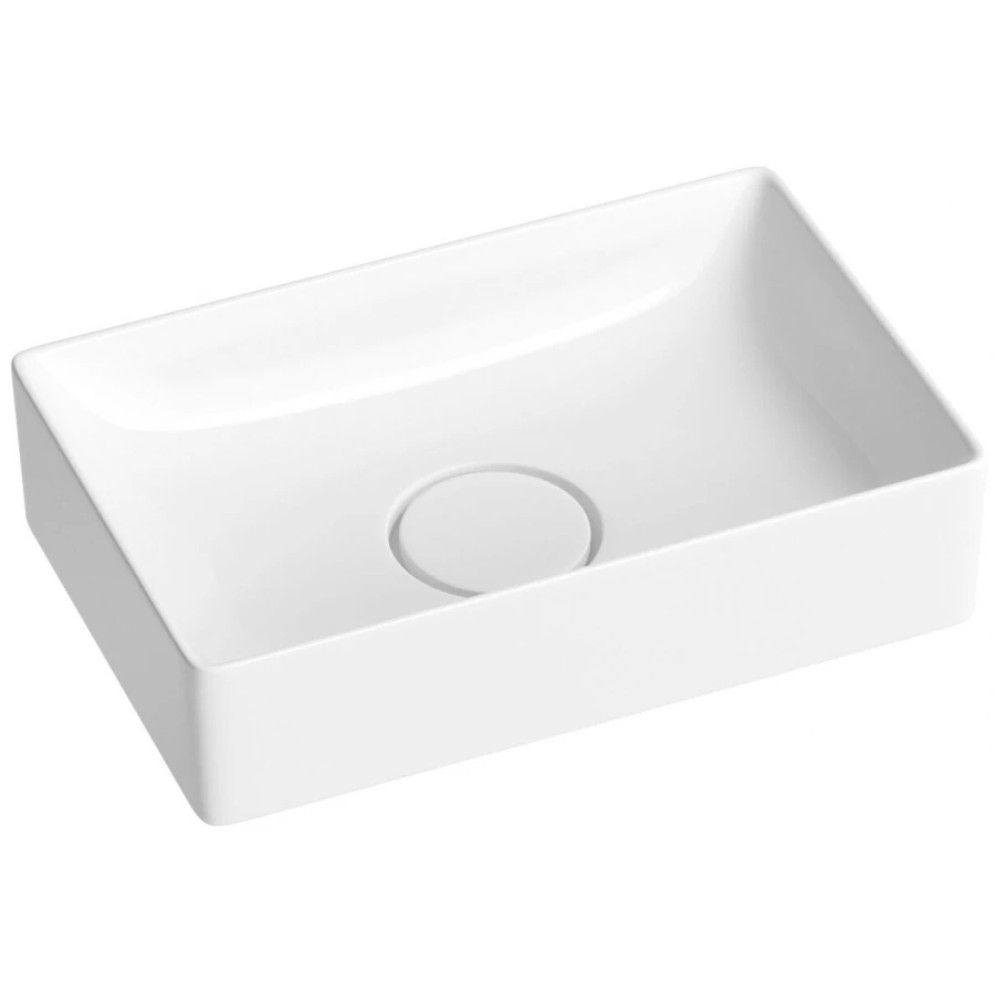 Накладная раковина Wellsee Pure BY Wellsee 150701000 белый глянцевый