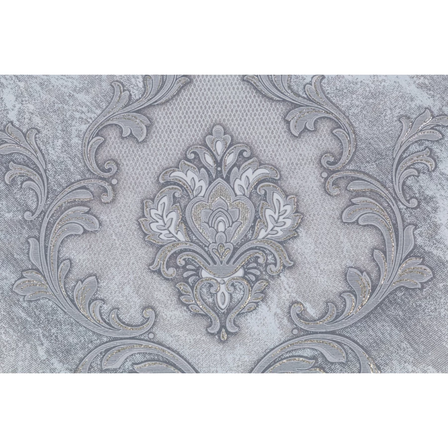 Обои флизелиновые Palitra Home Ornament HomeColor черные HC31215-48 1,06х10,05 м