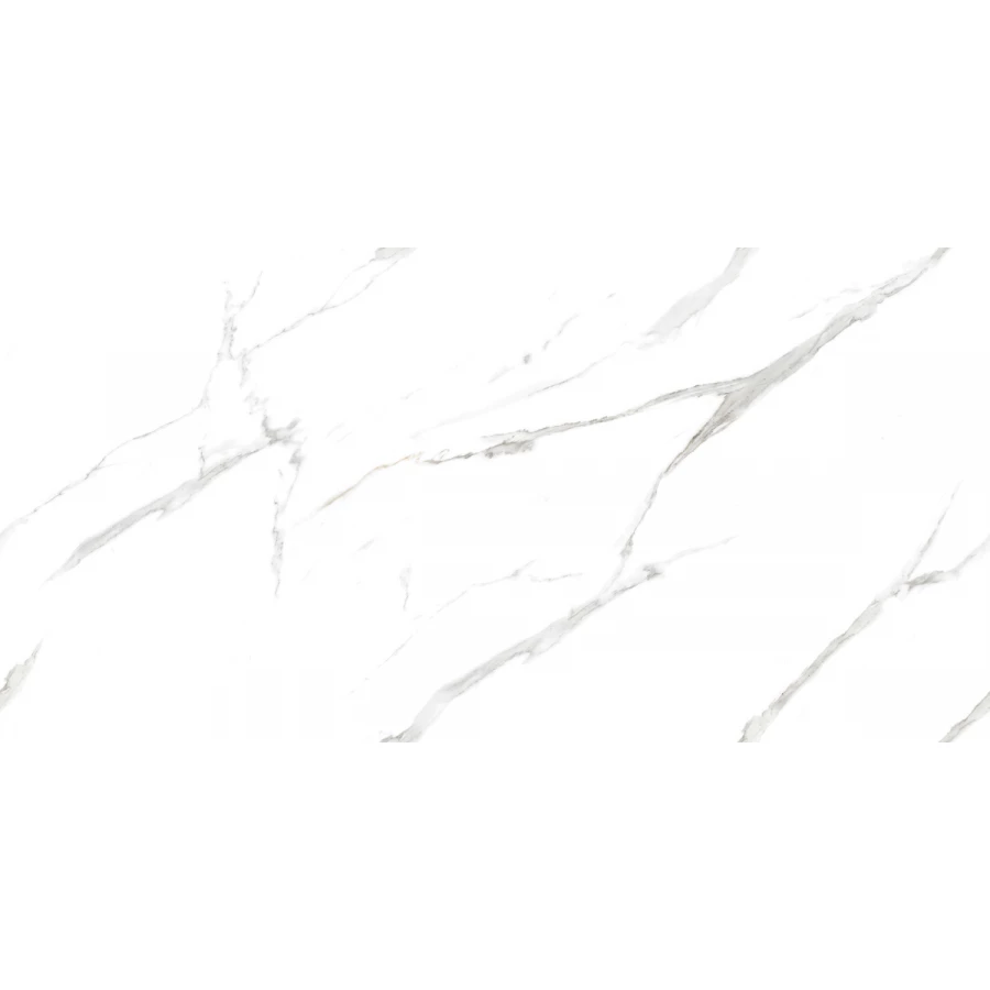 Керамогранит Ceradim Calacatta Pleasant белый Полированный 120х60 см