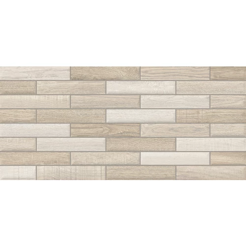 Плитка облицовочная InterCerama Eco рельеф светло-коричневый 50*23 см