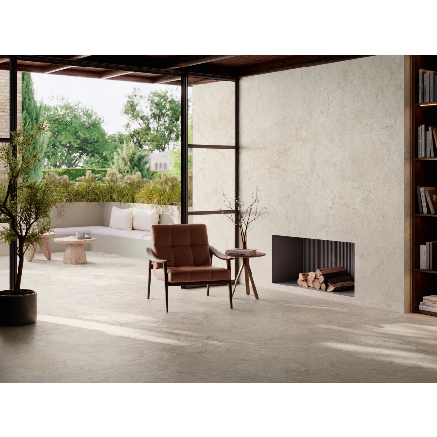 Керамогранит Grespania Ribera Blanco Natural матовый белый 5,6 мм 80RI44E 120х60 см