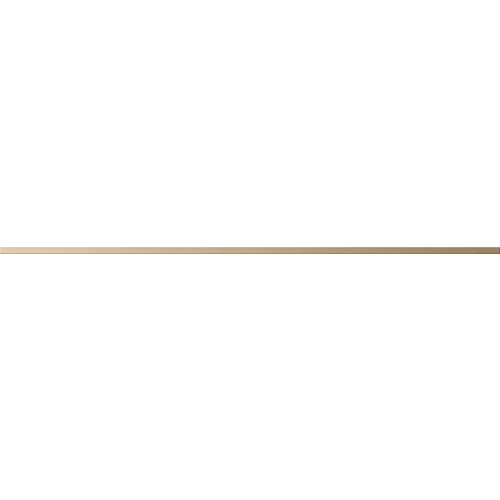 Бордюр спецэлемент Cersanit Metallic MT1U381 золотистый 75*1 см