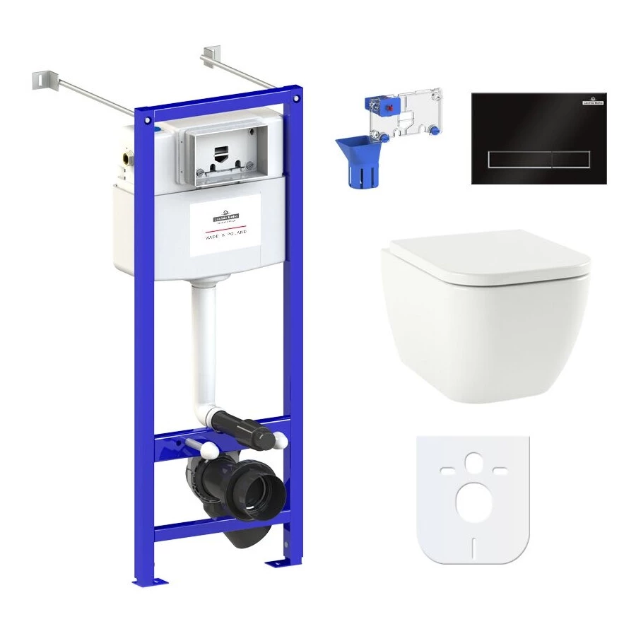 Унитаз Lavinia Boho Relfix One Compacto 87050148 (комплект 7 в 1)