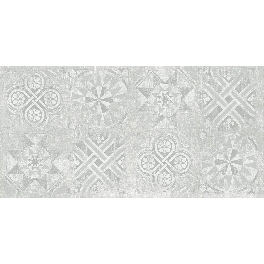 Керамогранит Idalgo Граните Стоун Цемент Декор Классик структурный SR 120x60 см