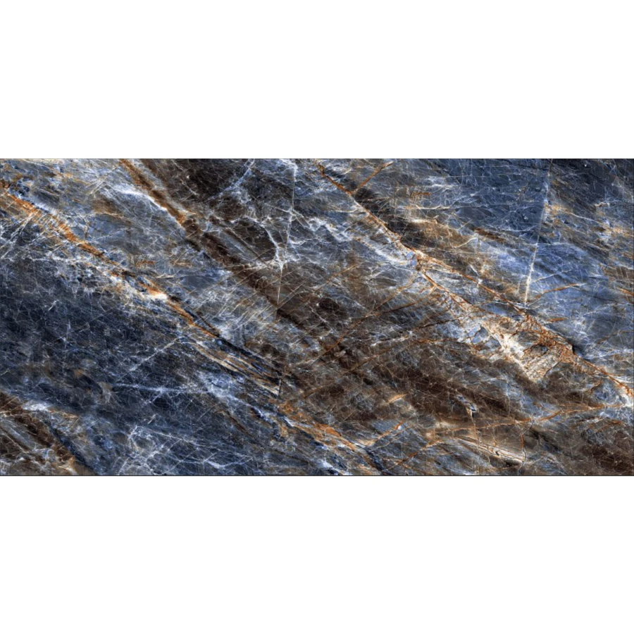 Керамогранит Infinity Ceramic Fortuna Blu High Glossy 120х60 см