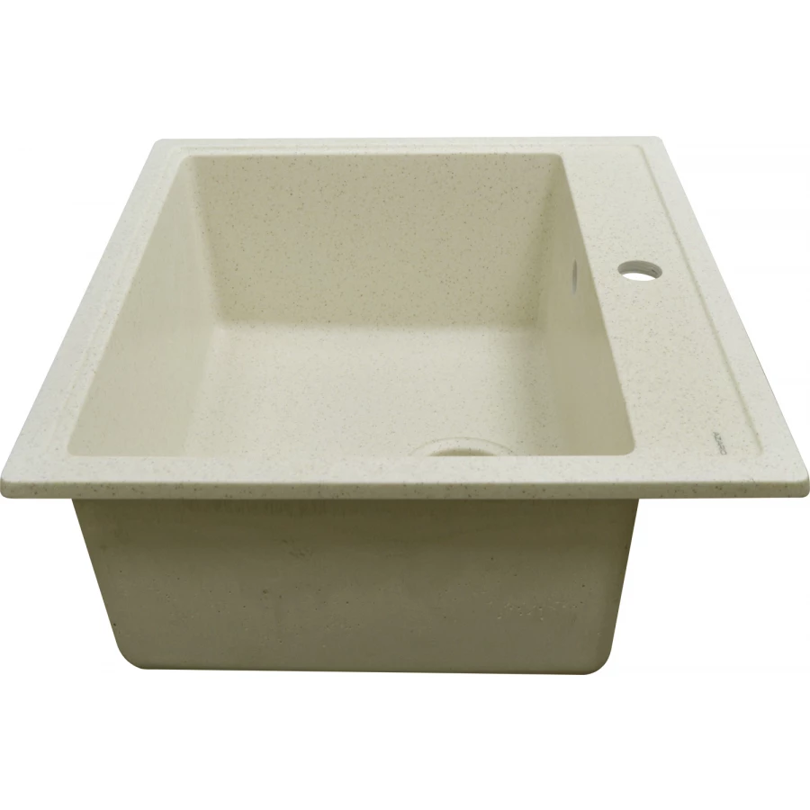Кухонная мойка Azario Litos искусственный мрамор цвет бежевый CS00078324 57x50.5x20 см