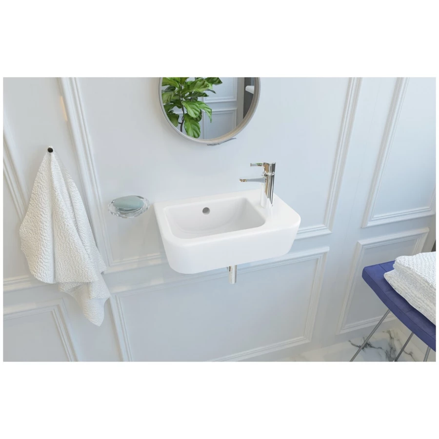 Подвесная раковина для туалета Lavinia Boho One 33310001R белый