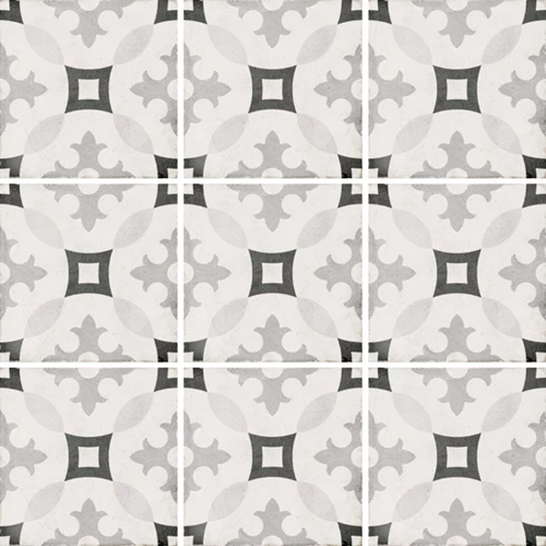 Керамогранит Equipe Art Noveau Karlsplatz Grey натуральный 20х20 см