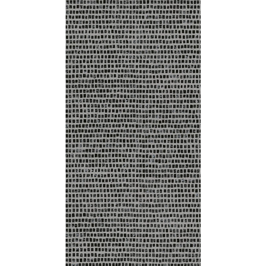 Керамогранит Creanza Bierzo Bisazza Black Glue Art 3D-глазурь матовый чёрный GL1001-A 120х60 см