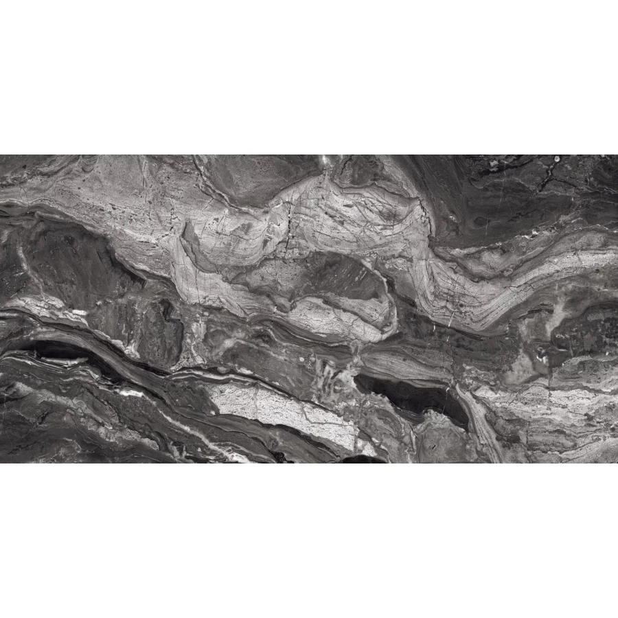 Керамогранит Art Ceramic Moris Nero черный 120*60 см