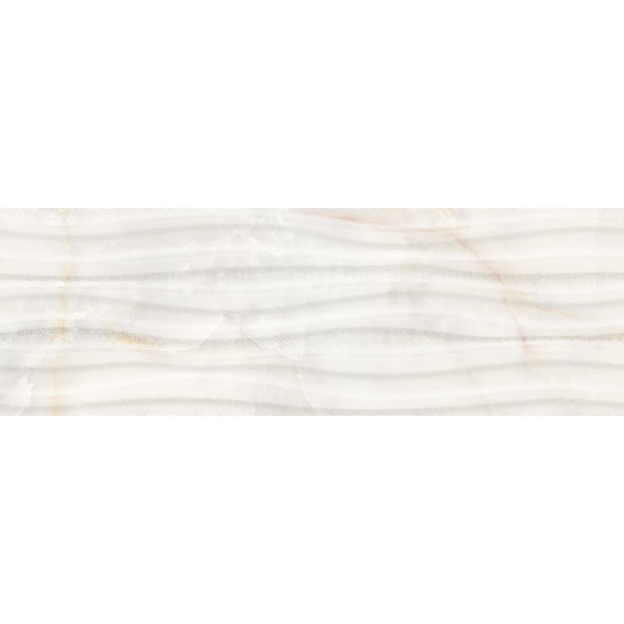 Плитка настенная Sina Tile Dayton Gray Rustic 3002 глянцевая серая 90х30 см