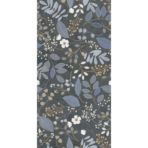 Керамогранит La Fenice Touch Evo Dec Charme Blue матовый синий 12TVDEC02 120х60 см