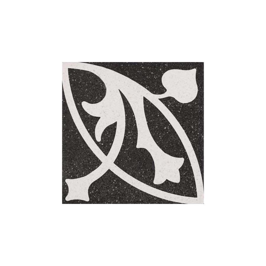 Керамогранит Pamesa Deco Erte Negro 15.826.003.0325 22.3x22.3 см