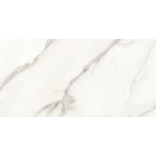 Керамогранит Cersanit Futura тонкий Gold Venice полированный белый ректификат A17121 120х60 см