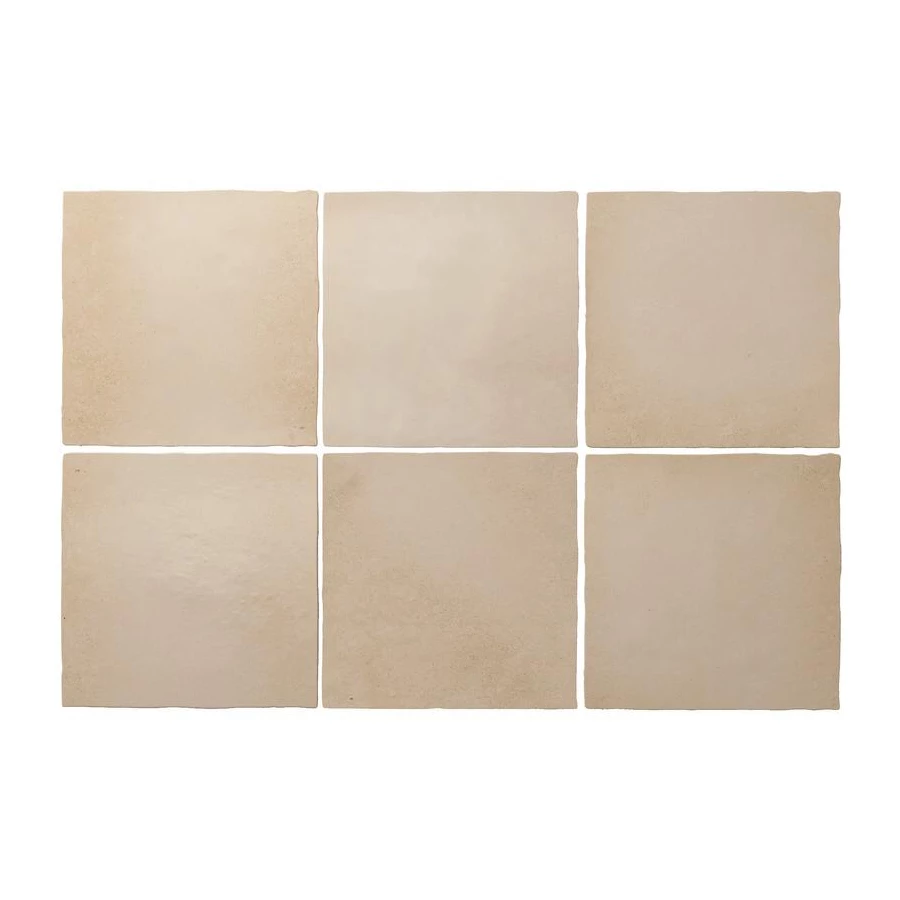 Плитка керамическая Equipe Магма Саhара / Magma Sahara матовая бежевая 24969 13,2х13,2 см