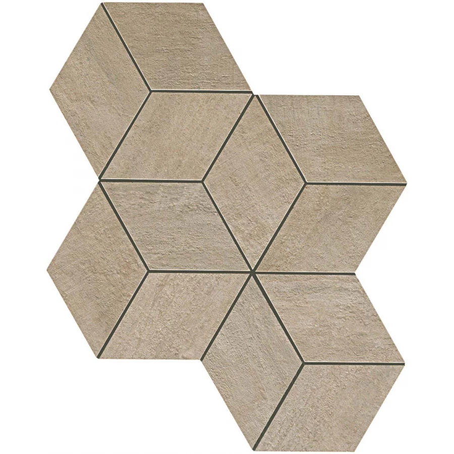 Мозаика Atlas Concorde Mark Clay Mosaico Esagono AM2N 30x35 