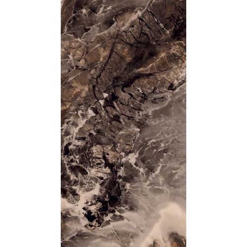 Керамогранит Arcadia Ceramica Monaco Brown High Gloss коричневый HG2012-A 120х60 см