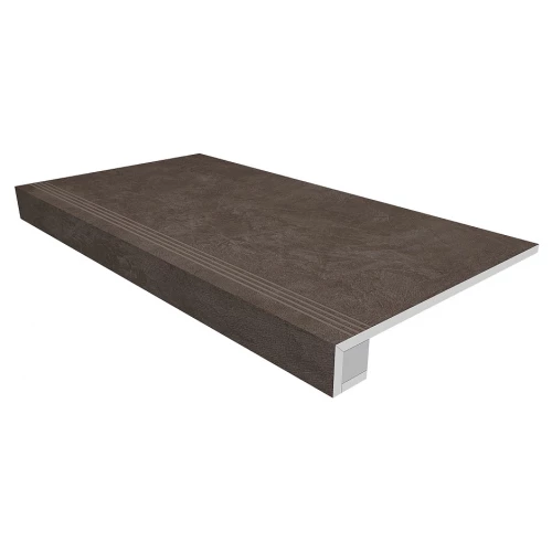 Комплект Estima Spectrum Ступень SR07 33x120 неполированная прямоугольный бортик с насечками Подступенок 14,5x120 39143