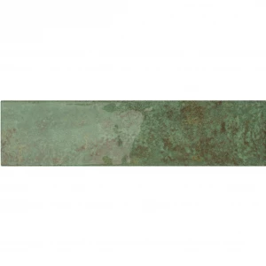 Плитка настенная Smile Tile Тропикана Пине / Tropicana Pine глянцевая зеленая 45194227 30х7,5 см