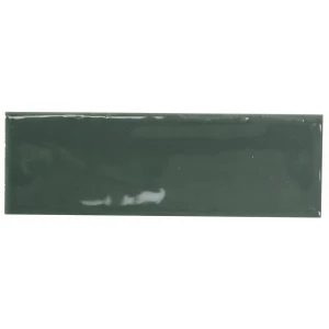 Керамогранит Monopole Artisan Green Bottle 002484 глянцевый темно-зеленый 15x5 см