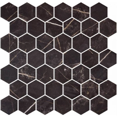 Мозаика ONIX mosaico Onix Mosaico Hexagon Marble Coimbra Antislip 2000000000000054016 28.4х28.6 см