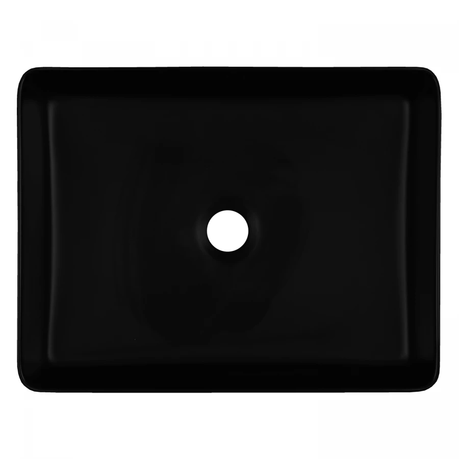 Раковина-чаша Azario накладная прямоугольная черный матовый AZ-2178-MB 51х40.5х11 см