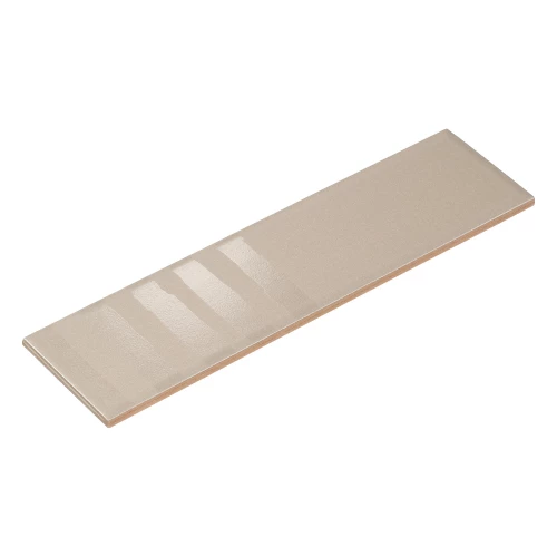 Плитка настенная Smile Tile Ривьера Кашемир / Rivera Cashmere матовая коричневая 50662156 30х7,5 см