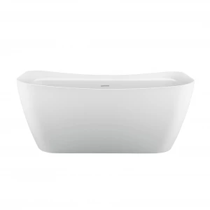 Ванна акриловая отдельностоящая Aquatek Амадео В комплекте со сливом и ножками Цвет белый глянцевый AQ-197778 1700*780*650 мм
