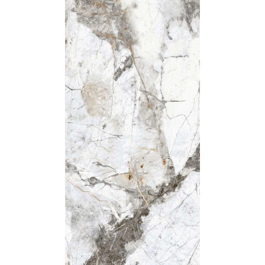 Керамогранит Global Tile Gabriel_GT Белый полированный GT120605703PR 120х60 см