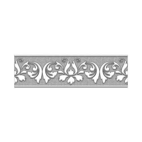 Бордюр Преза Нефрит-Керамика серый 05-01-1-62-04-06-1015-0 6х20 см