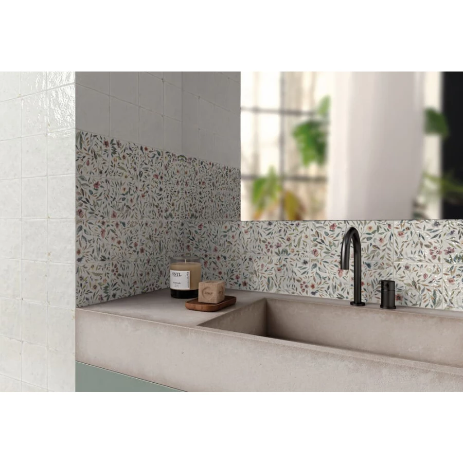 Керамогранит Harmony Peronda Mayolica Garden глянцевый многоцветный 3356437815 14,8х14,8 см